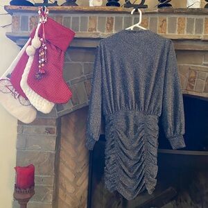 Holiday Metallic Dress Divided H&M Cocktail Mini
